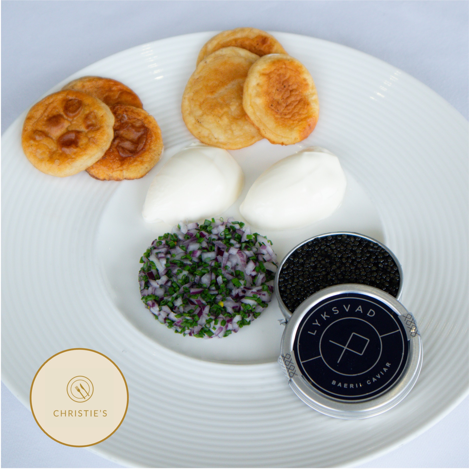 Lyksvad Caviar · 30 g · Blinis & klassisk garniture - Billede 1